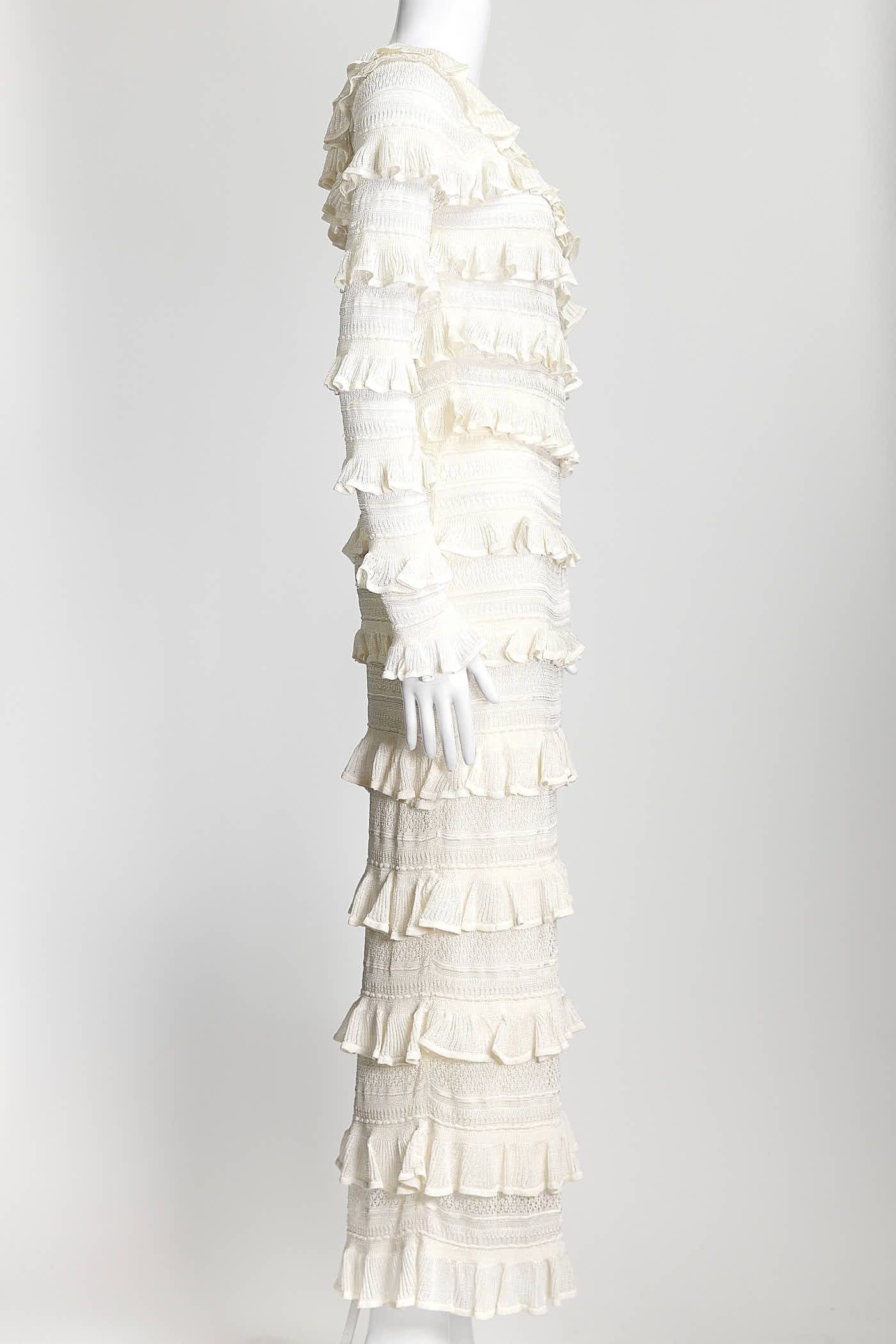 Zimmermann Matchmaker Ruffled Lurex Top/Skirt Set 1