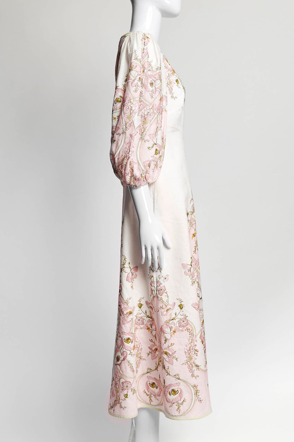 Zimmermann Pink Jeaniee Keyhole Midi Dress 1