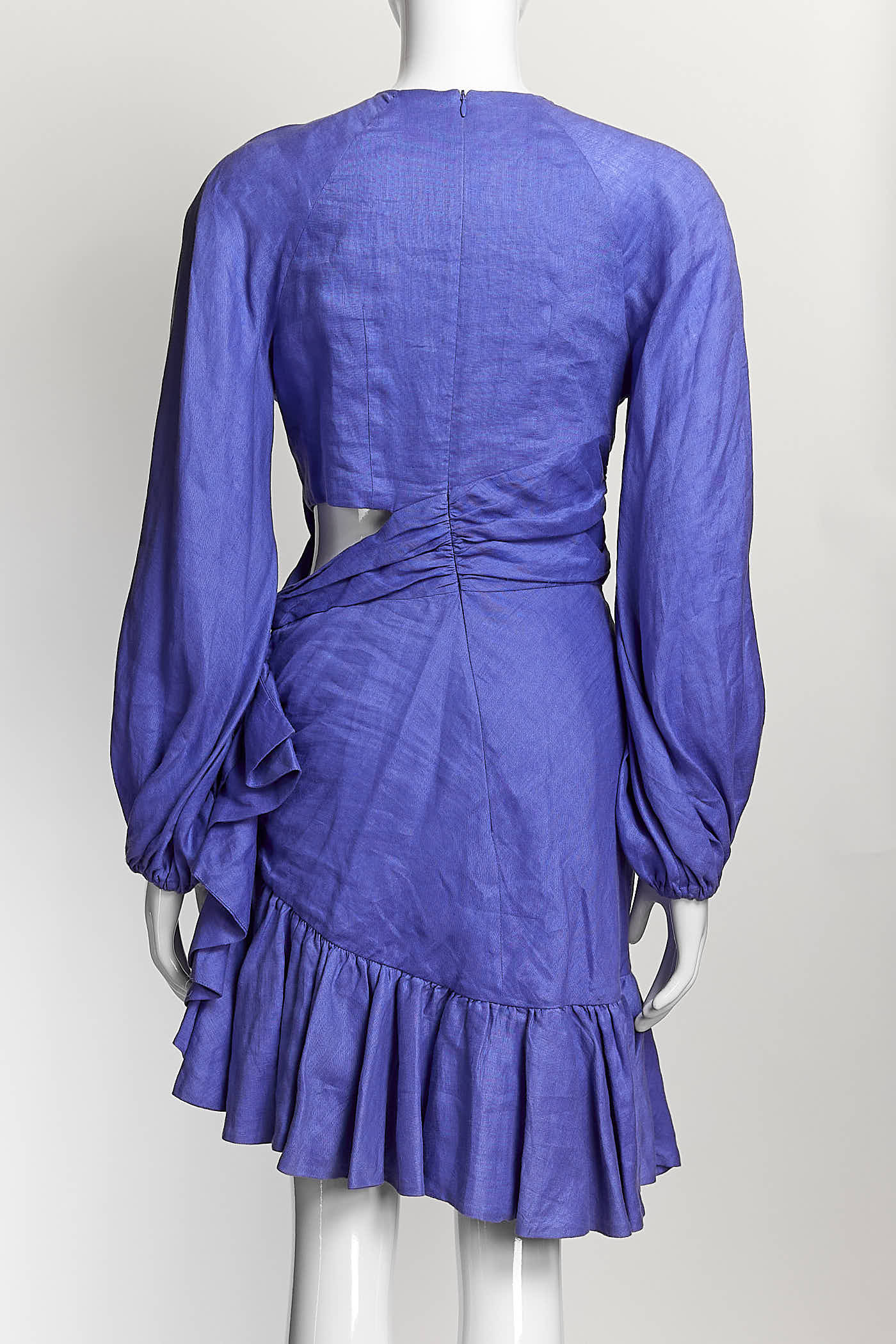 Zimmermann Purple LINEN Dress AU1