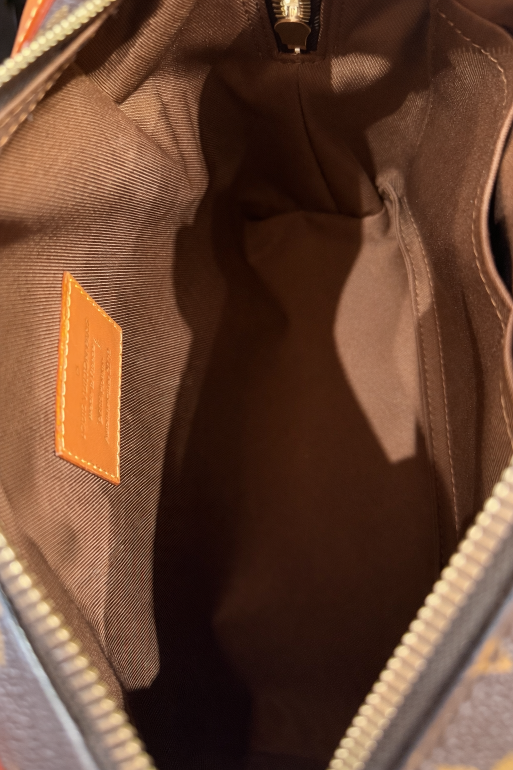 Louis Vuitton Soft Trunk Monogram Gold-tone Brown