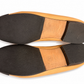 CHANEL BEIGE BALLET FLATS WITH BLACK CAP TOW - SIZE 38.5