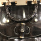 Gucci black patent handbag