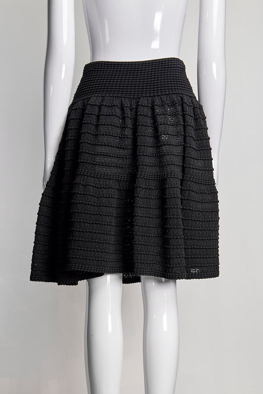 Alaia Black Textured