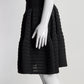 Alaia Black Textured