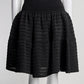 Alaia Black Textured