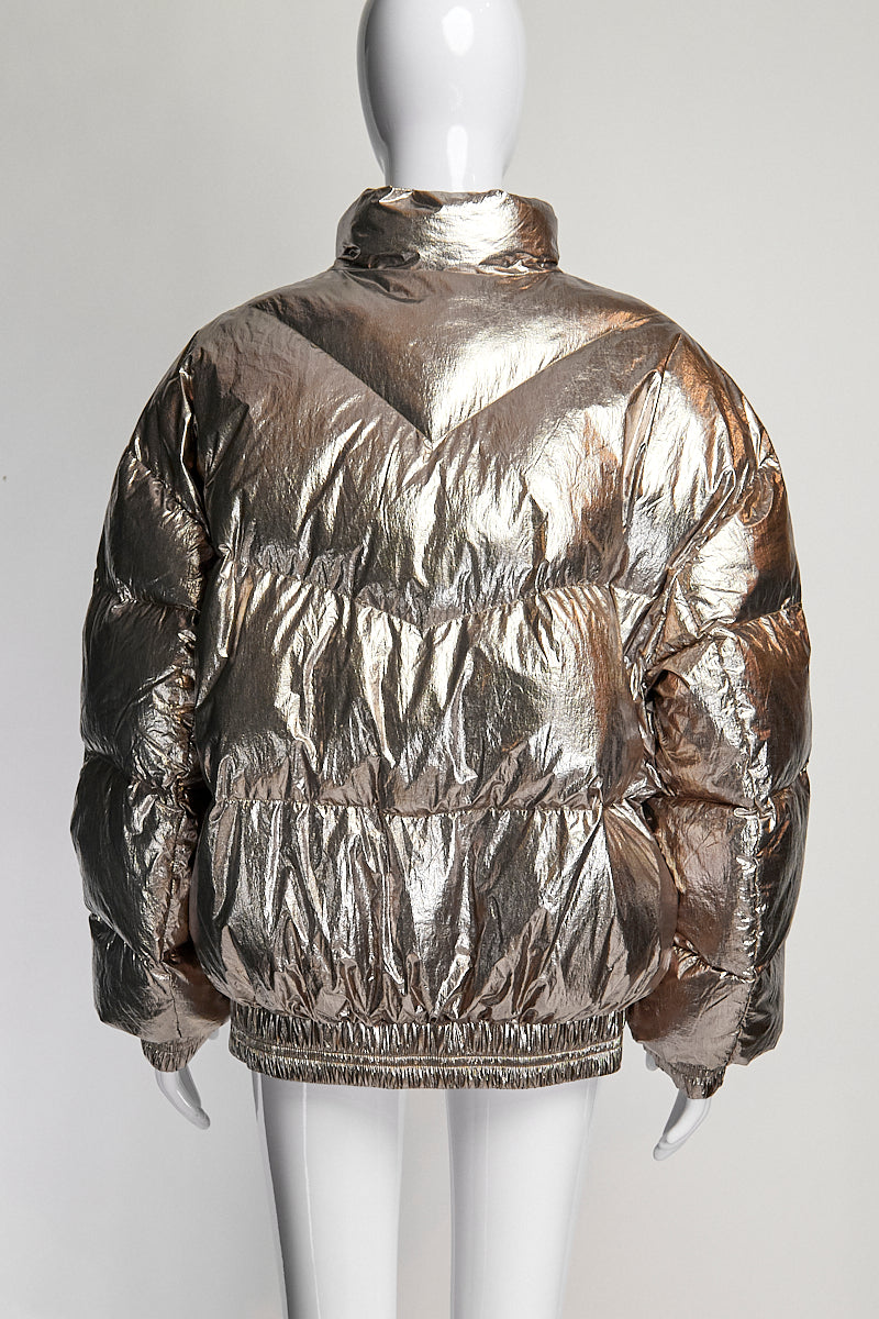 Isabel Marant Etoile Metallic Puffer FR38 IT42