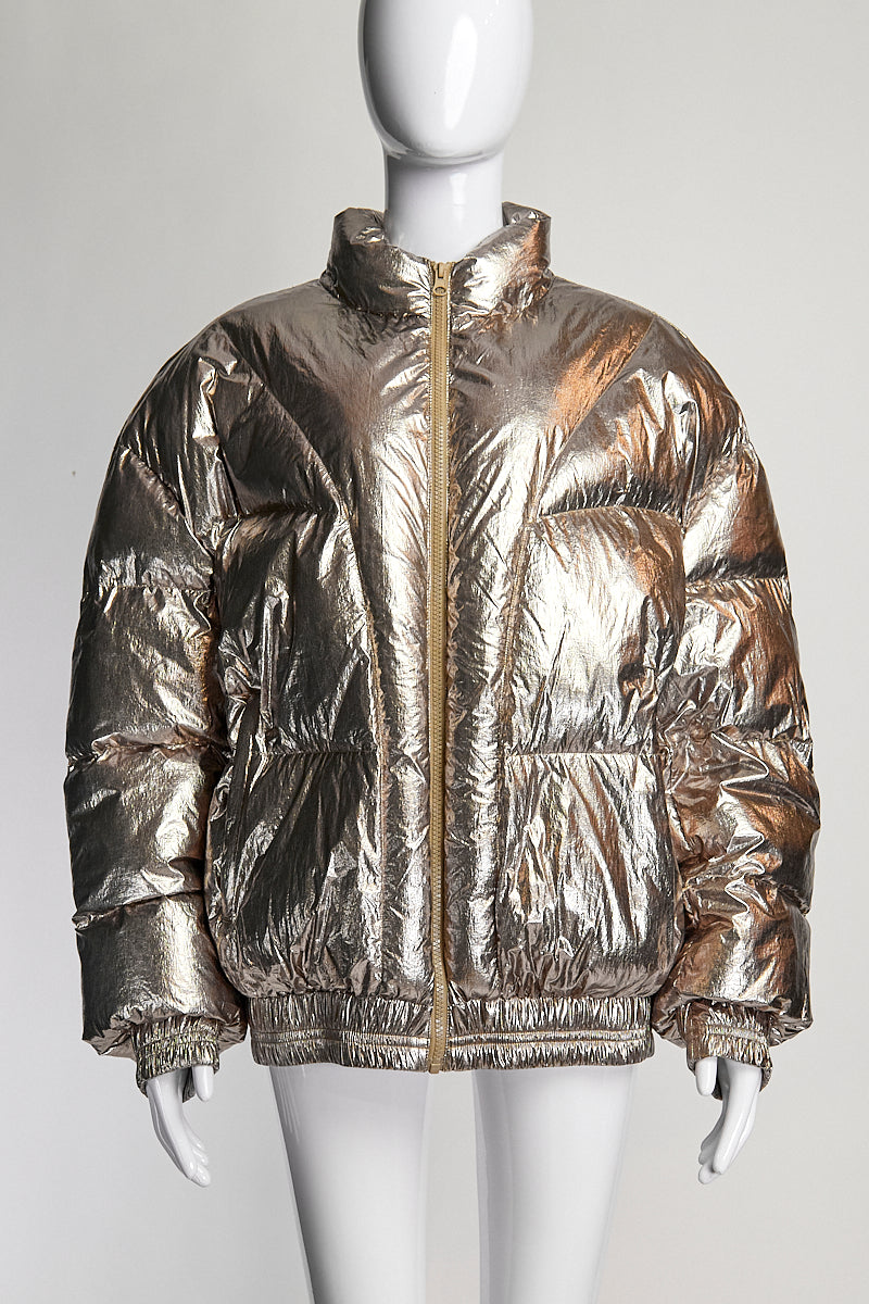 Isabel Marant Etoile Metallic Puffer FR38 IT42