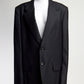 Junya Watanabe Comme des Garcons Navy Textured Single Breasted Blazer M