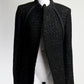 Celine Black Structured Wool Jacket FR38 IT42