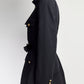 Celine Military Style Navy Jacket with Belt IT44 FR40