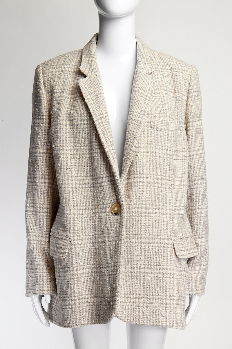 Isabel Marant Etoile Wool Tweed Blazer FR38 IT42