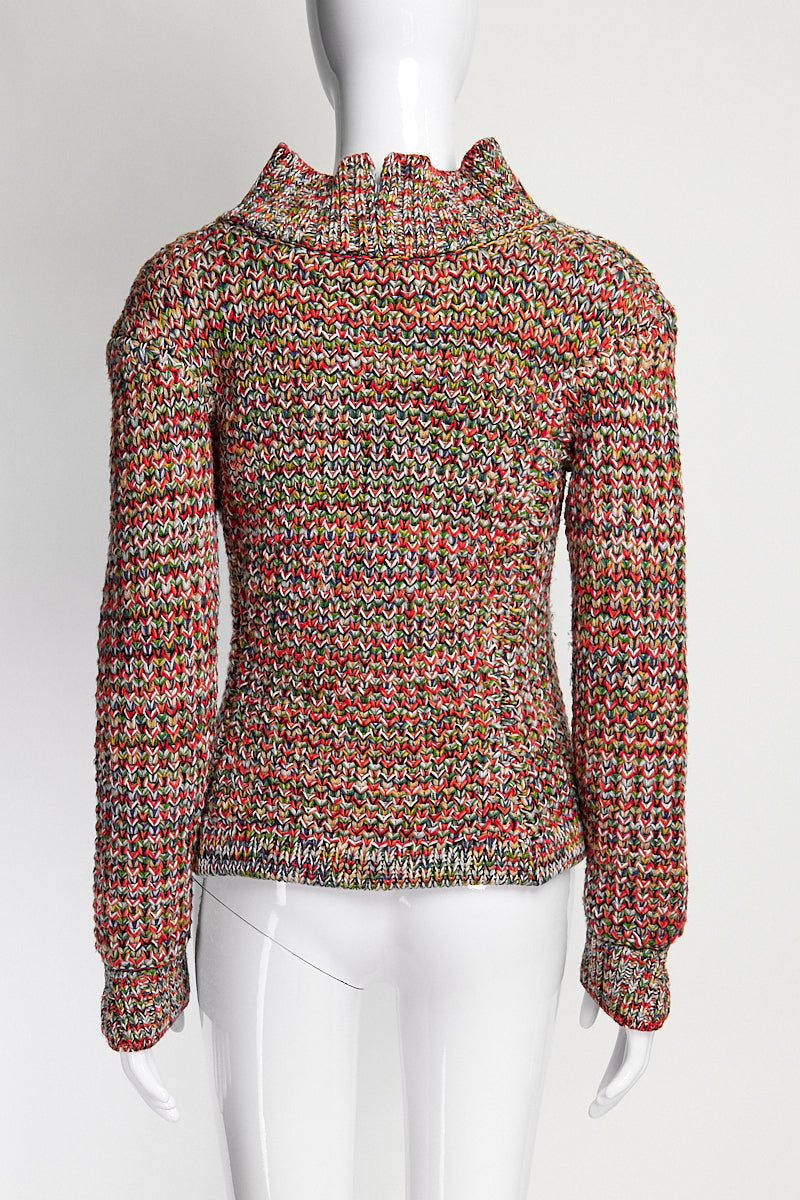 Chanel Multi Colored Sweater IT40 FR36