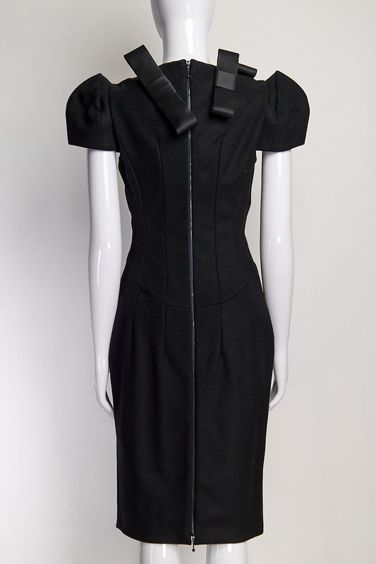 Roksanda Black Dress with Bows US8