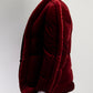 Dries Van Noten Maroon Velvet Puffer