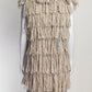 Lanvin Fringe Vest and Matching Woven Skirt FR38 IT42 & FR36 & IT40