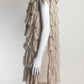 Lanvin Fringe Vest and Matching Woven Skirt FR38 IT42 & FR36 & IT40