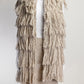 Lanvin Fringe Vest and Matching Woven Skirt FR38 IT42 & FR36 & IT40