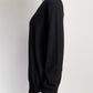 The Row Black V-Neck Sweater