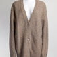 Frankie Shop Brown Cardigan M