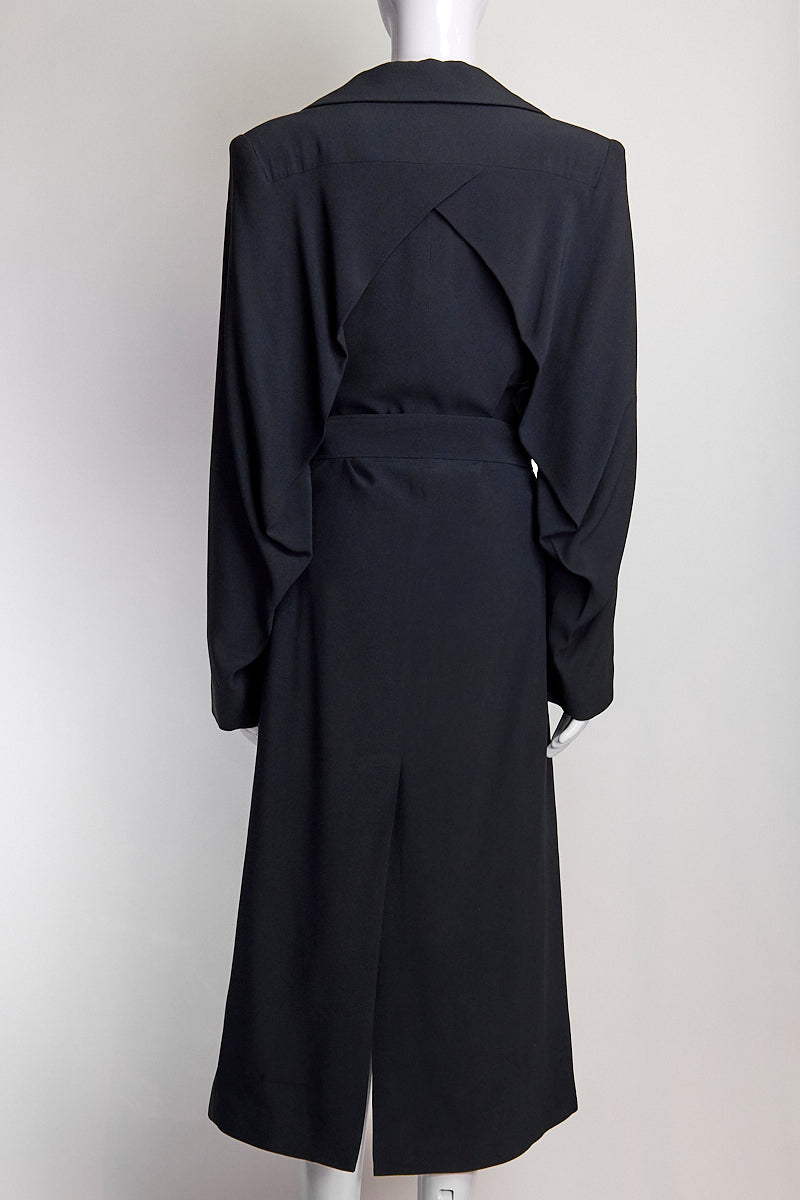 Maison Margiela Navy Trench with Belt IT44 FR40