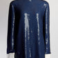 Emilio Pucci Sequin Top with Accent Sleeve IT42 FR38