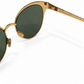 CHRISTIAN DIOR LIMITED EDITION HAMMERED GOLD METAL SUNGLASSES