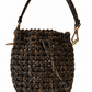 Fendi Brown Zucca Interlace Canvas Mini Mon Tresor Bucket Bag