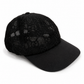 GUCCI BLACK MESH MONOGRAM BASEBALL CAP