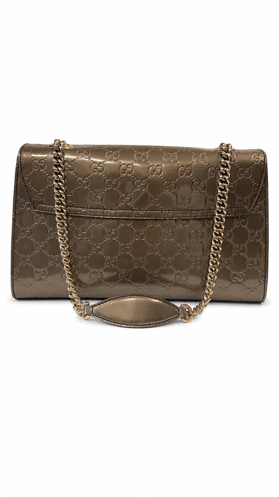 Gucci Metallic Emily Guccissima Bag
