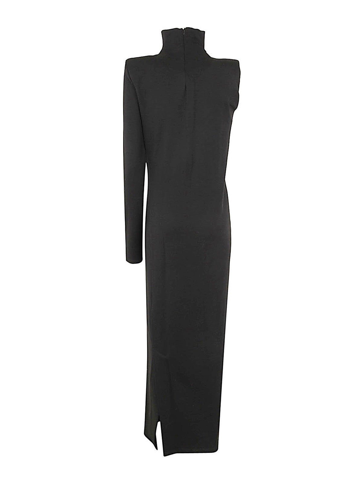 One Dress with Peak Shoulder