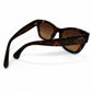 Chanel Brown Turtleshell qith Logo Sunglasses