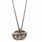 Gucci Interlock GG Silver with Ball Chain