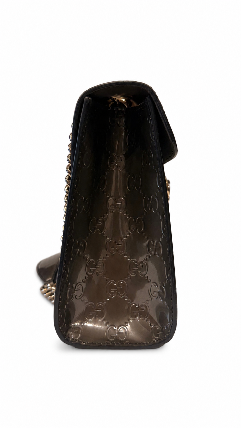 Gucci Metallic Emily Guccissima Bag