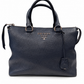 Prada Blue with Silver-tone Logo Hardware Bag