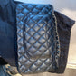 Chanel Caviar Double Flap Silver Hardware