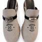 HERMES CARLOTTA CANVAS MULES - SIZE 41