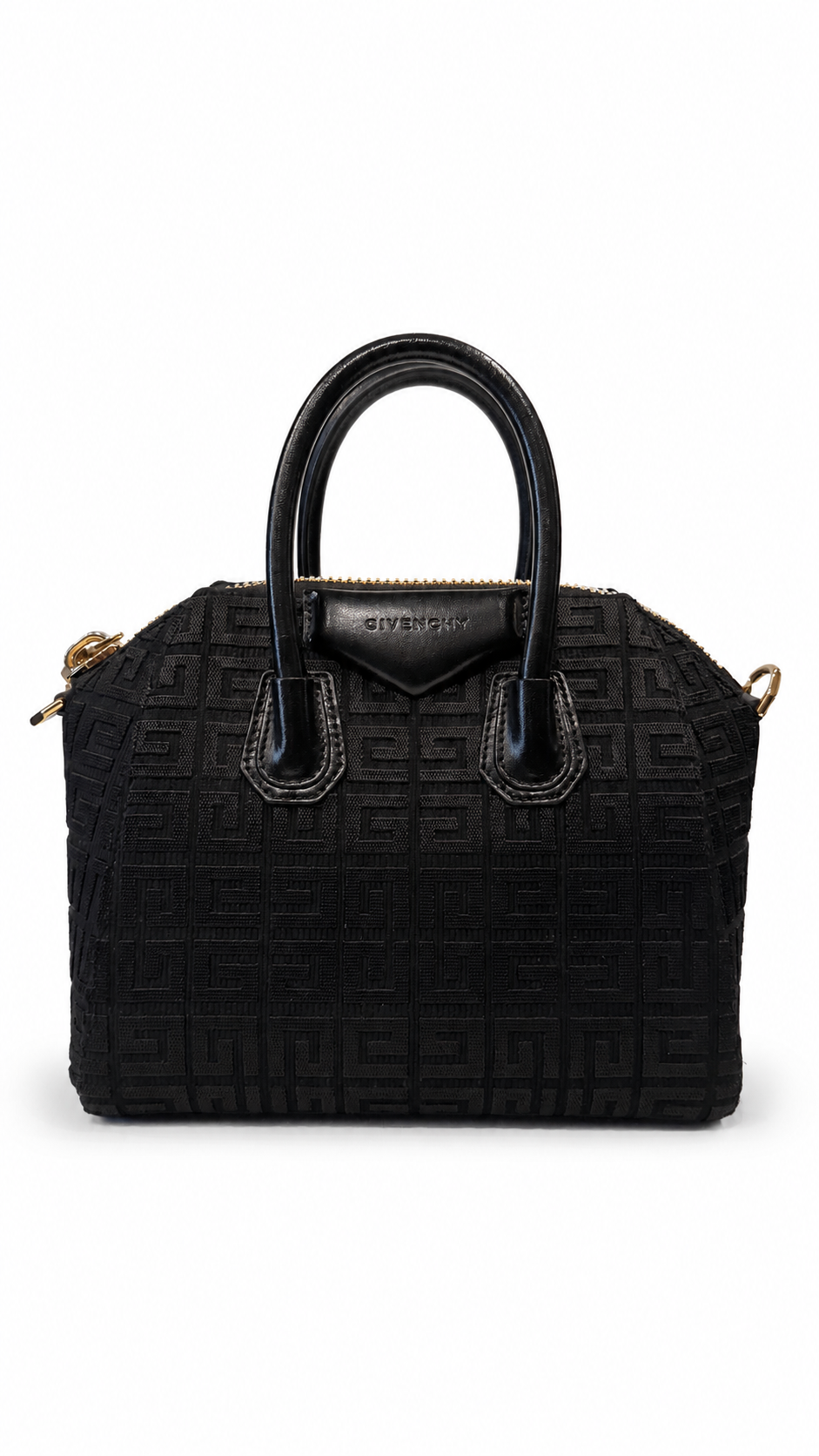 Givenchy Mini black Antigona bag with crossbody strap