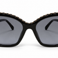 Chanel butterfly sunglasses with Chain Detail