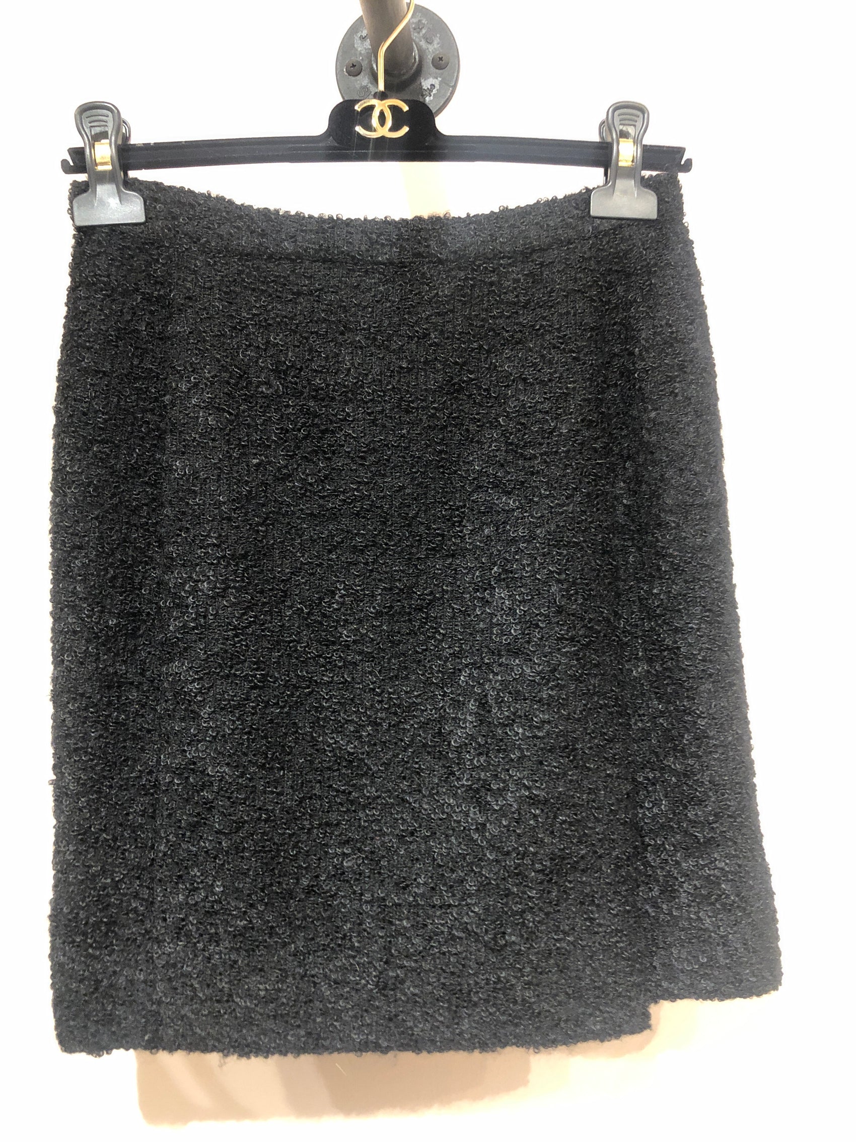 Chanel tweed mini skirt