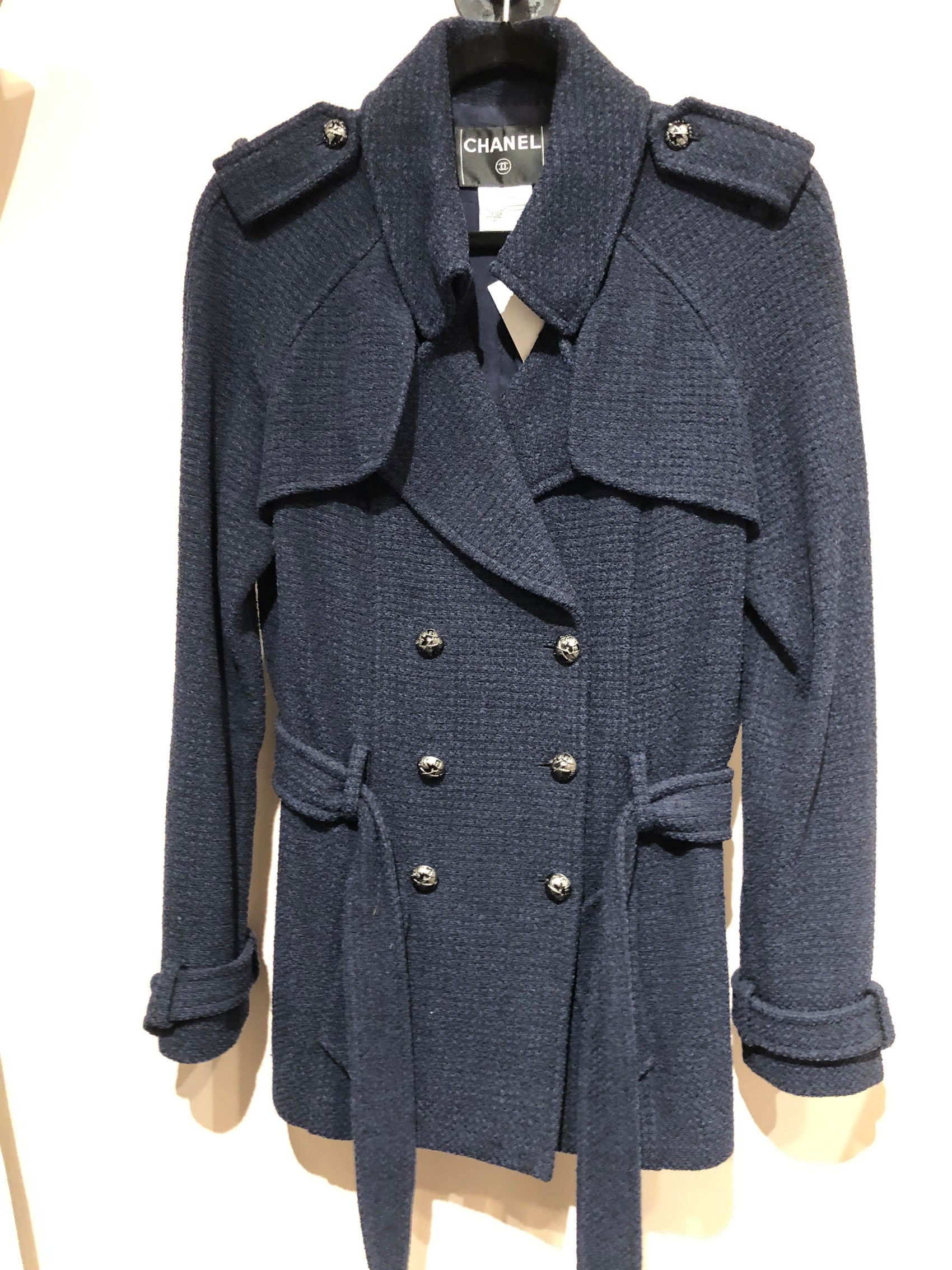 Chanel navy blazer