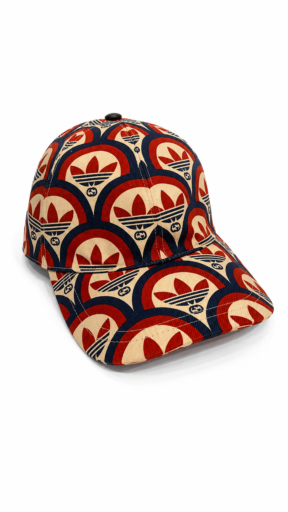 Gucci x Adidas Trefoil Print Baseball Hat XL