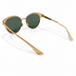 CHRISTIAN DIOR LIMITED EDITION HAMMERED GOLD METAL SUNGLASSES