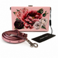 dolce and gabbana peony printed acrylic crossbody bag