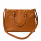 PRADA LUX LEATHER GALLERIA DOUBLE ZIP BAG