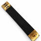 HERMES KELLY DOG BRACELET IN BLACK LEATHER