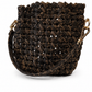 Fendi Brown Zucca Interlace Canvas Mini Mon Tresor Bucket Bag