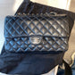 Chanel Caviar Double Flap Silver Hardware