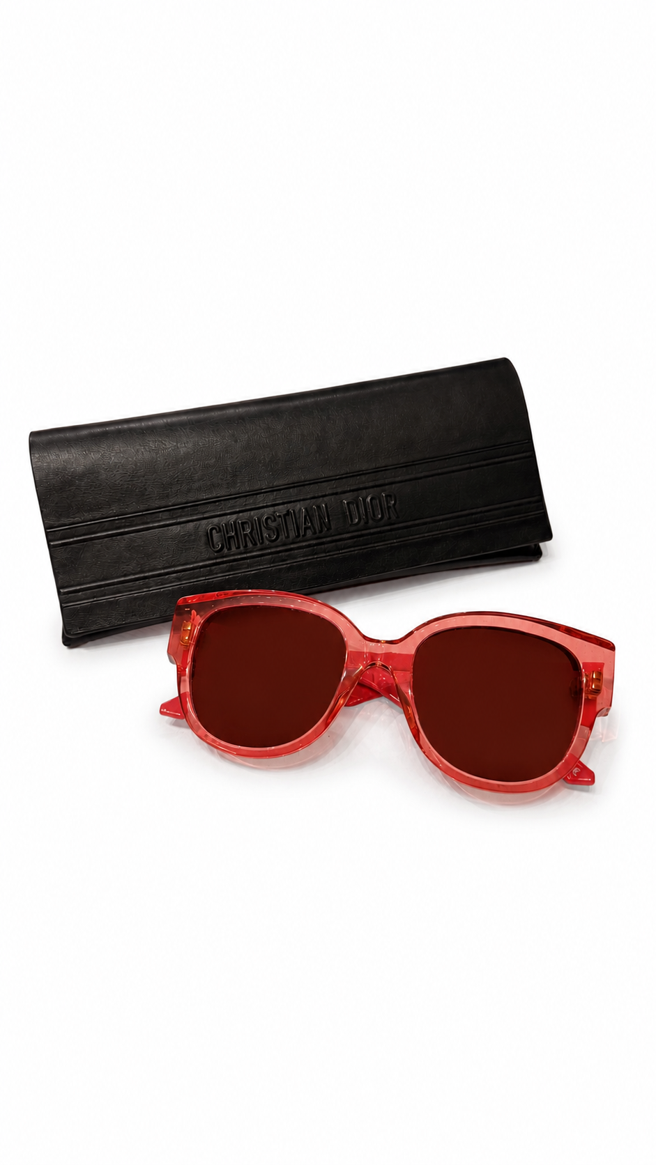 CHRISTIAN DIOR 'WILDIOR BU' PINK SUNGLASSES