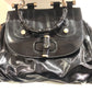 Gucci black patent handbag