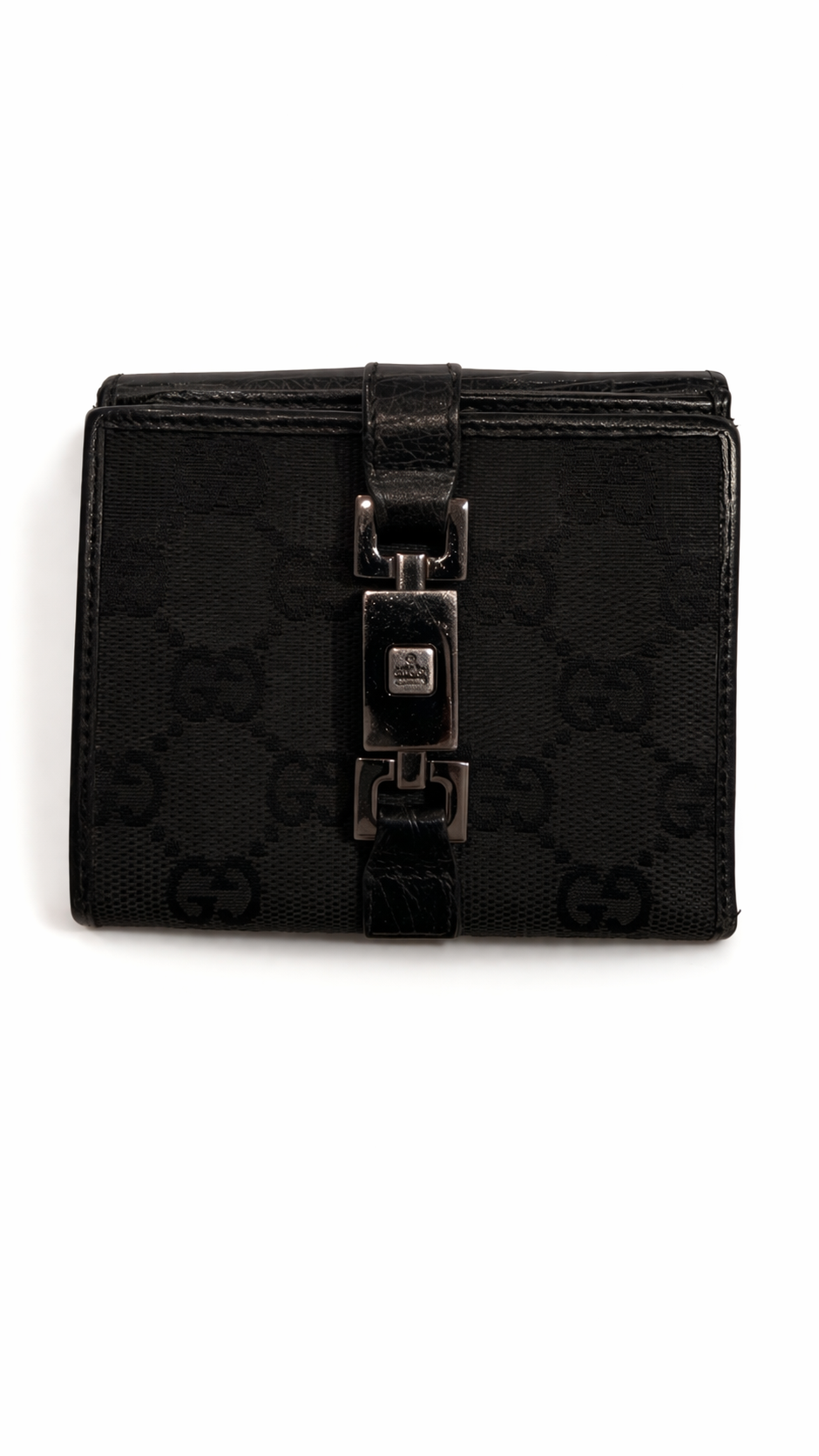 GUCCI VINTAGE JACKIE GG MONOGRAM WALLET